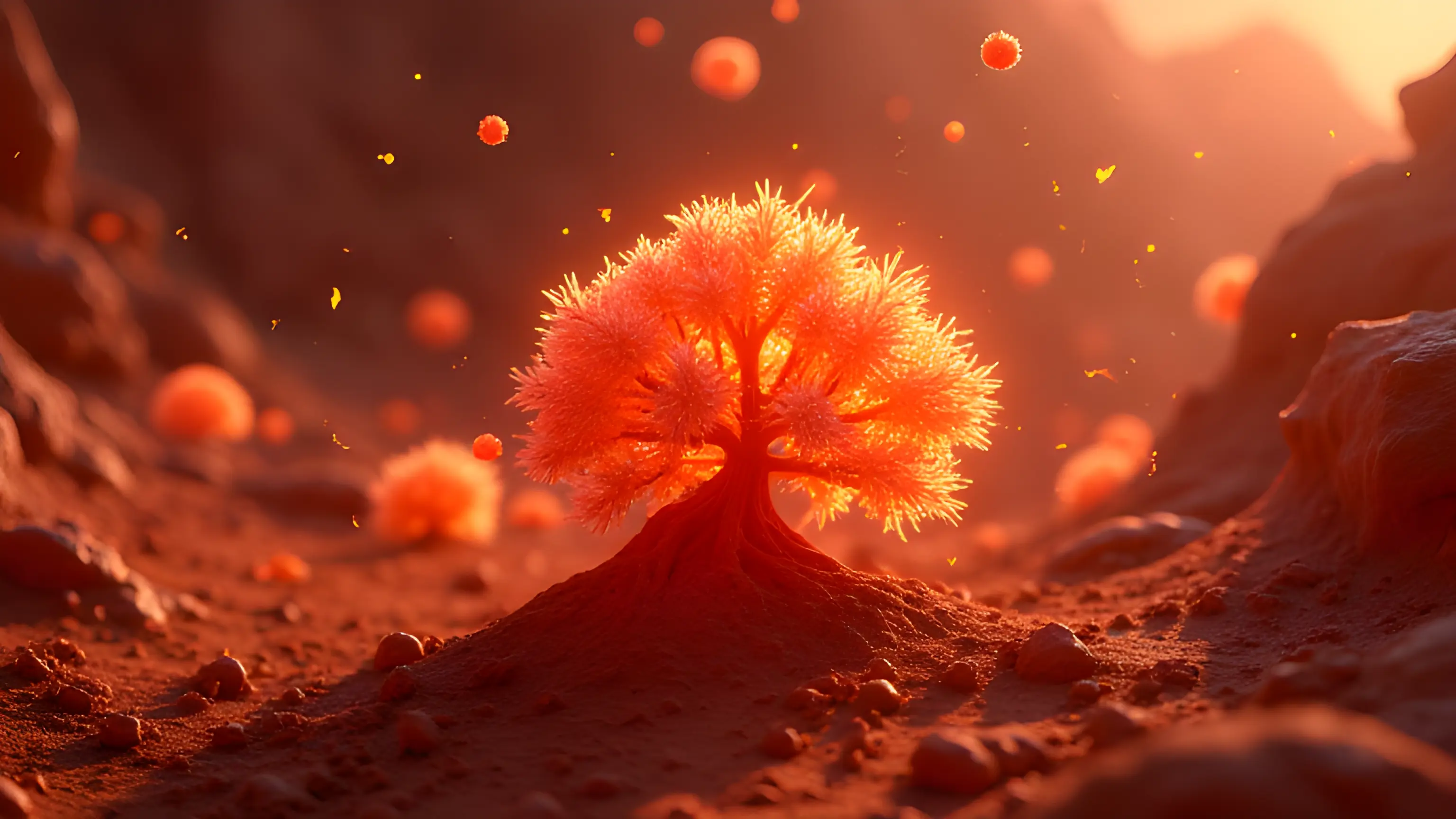 Fungus from NASA Cleanrooms Survives Simulated Mars Trip