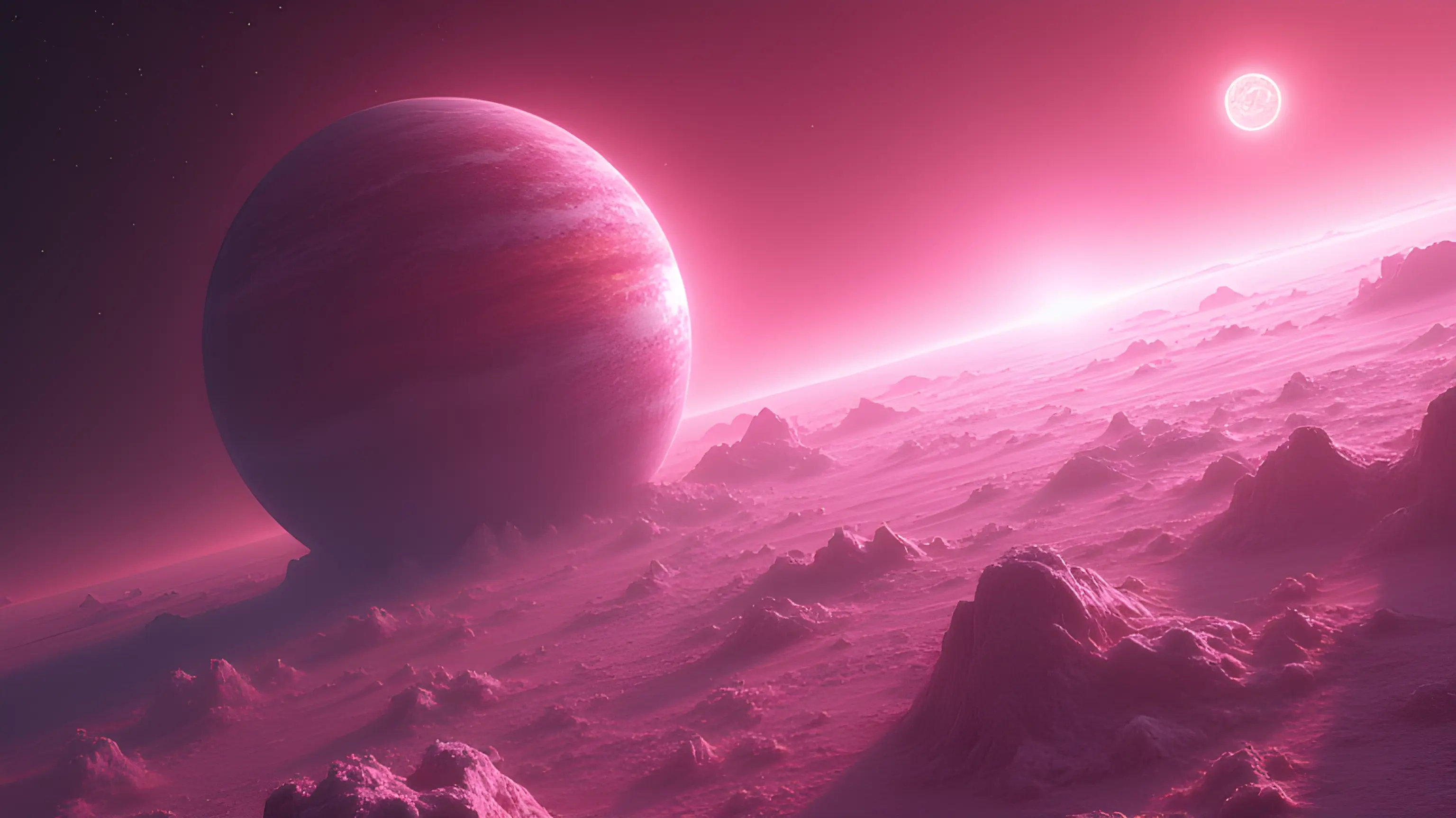 Webb Telescope Finds Salt Clouds on the 'Pink Planet' GJ504b